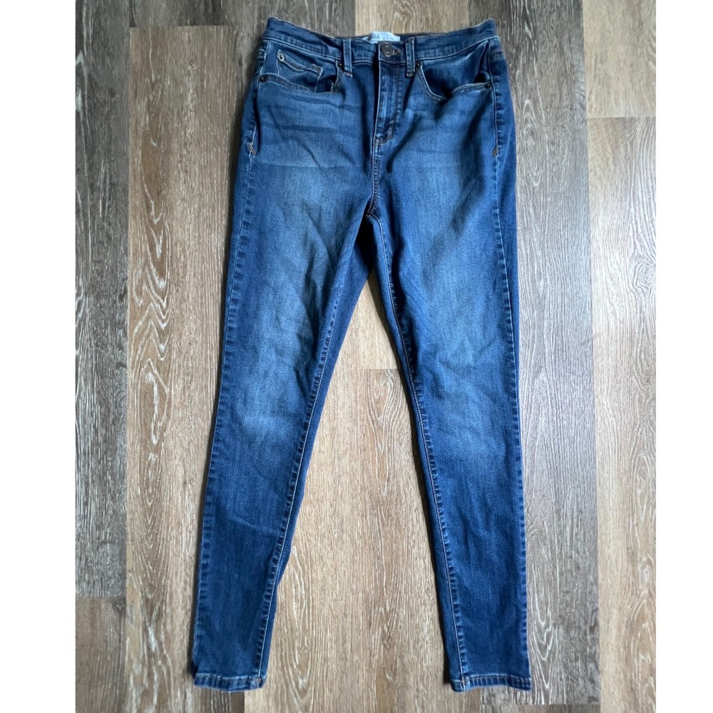 Mudd Jean Legging Women 9 Blue High Rise FX Stretch Skinny Denim Jeans